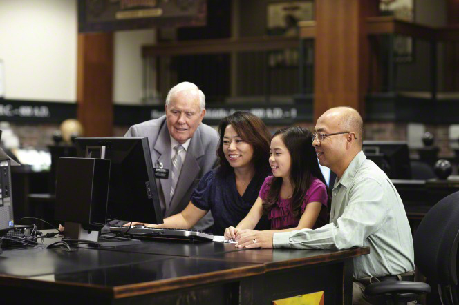 Family history library