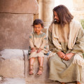 Jesus Christ with a child