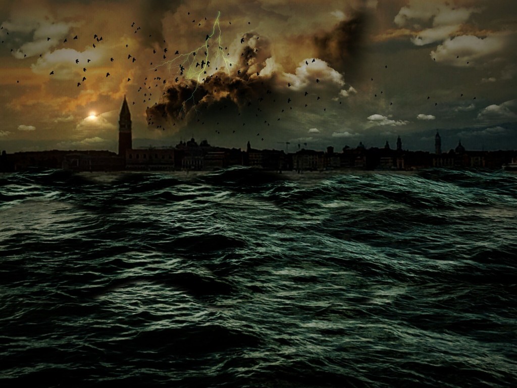 water view of destruction