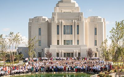 Celebrating a Mormon Temple Dedication
