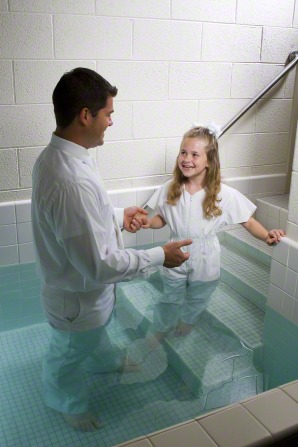 Mormons believe that we make covenants with God at baptism.